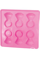 Bachelorette Party Diamond Ring Ice Cube Tray 2 Trays Per...