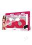 Whipsmart Furry Cuffs With Eye Mask - Hot Pink