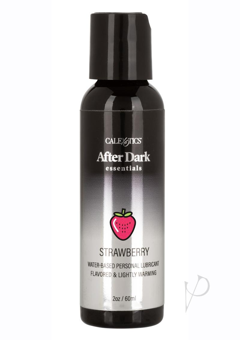 After Dark Essentials Water-based Flavored Personal Warming Lubricant Strawberry 2oz